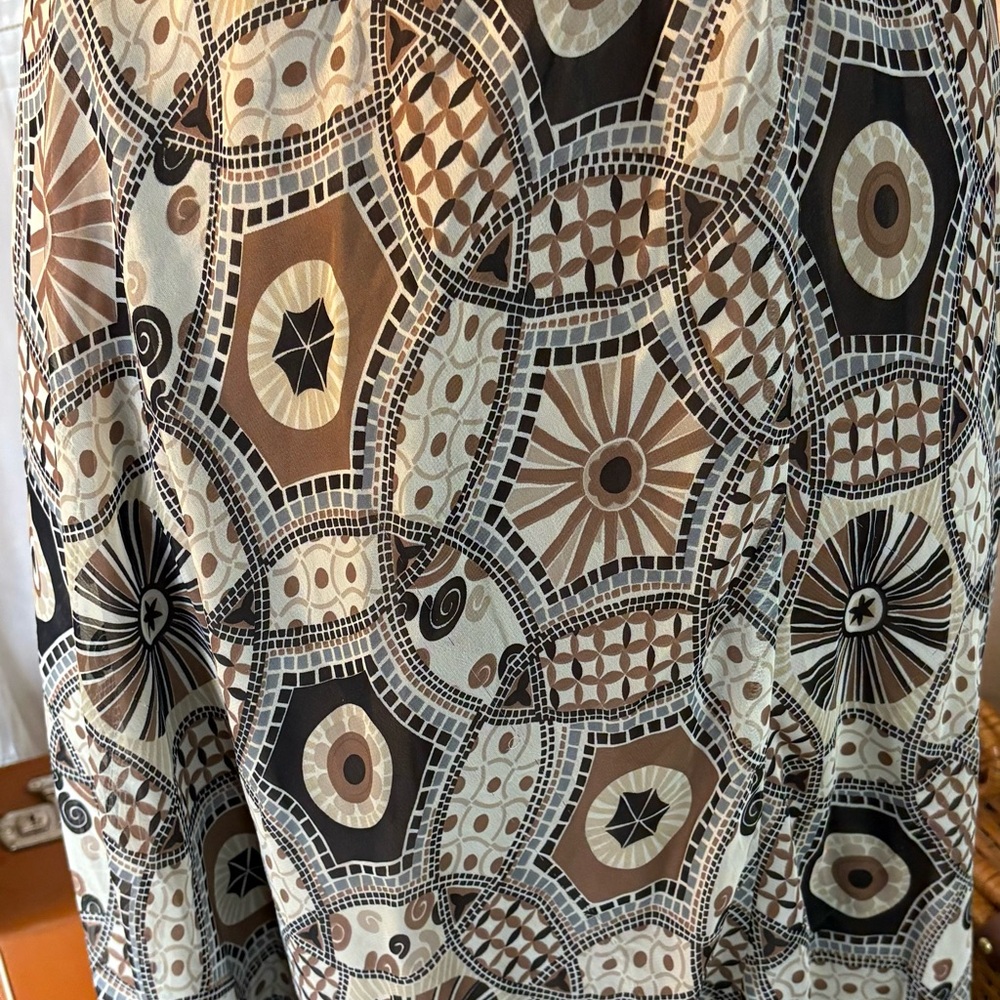 Women’s Size 18 Geometric Patchwork Patterned - S… - image 2